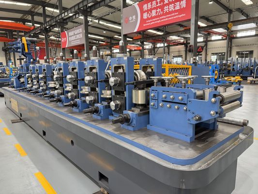 Machine de fabrication de tubes en acier galvanisé avec soudage à haute fréquence pour la construction et la production de tuyaux industriels