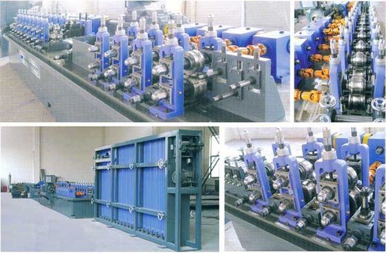 Équipement de formage de rouleaux en acier à profil ouvert pour la production de tuyaux industriels et de profilés structurels