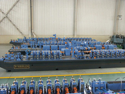 Les usines de tubes d'acier standard ISO. Φ114 ∙ 325 mm grande machine de broyeur de tubes pour la production de tuyaux structurels, d'eau et d'énergie.