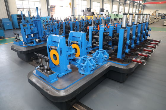 Machine de fabrication de tubes de bandes d'acier laminées à froid avec finition en ligne | Solution de production de tubes à haute efficacité de Φ12,7 à 165 mm
