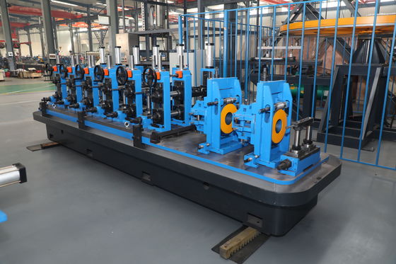 7.6 - 16 mm Roll Forming Line and Pipe Making Machine pour la production de tubes à petit diamètre en acier galvanisé