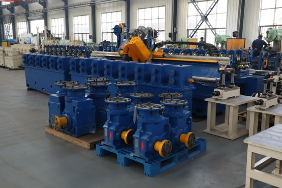 Soudeuse automatique de tuyaux en acier au carbone à haute fréquence ASMT pour la production de tuyaux industriels standard