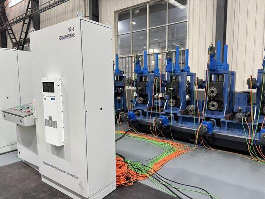 Voler a vu le tube former la machine le tuyau rond en acier de section de tuyau de 2 pouces